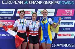 Українка Димченко виборола бронзу в академічному веслуванні на чемпіонаті Європи