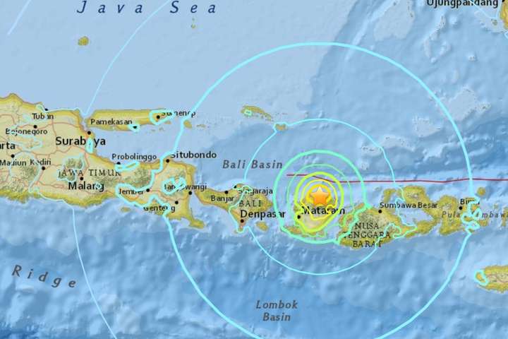 Землетрус на острові Ломбок: можливе цунамі