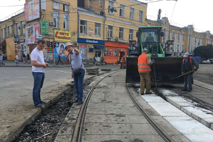 У столиці після ремонту колій запускають швидкісний трамвай