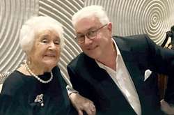 Владимир Винокур с мамой