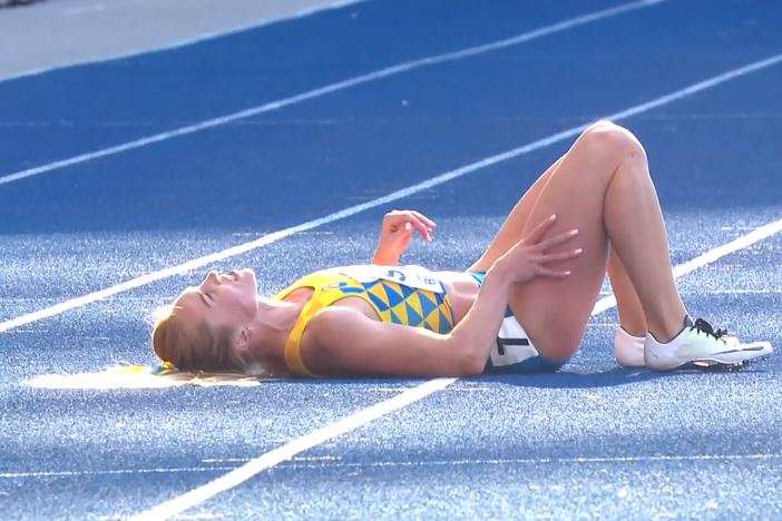 Українська легкоатлетка Стуй травмувалася під час 100-метрівки на чемпіонаті Європи