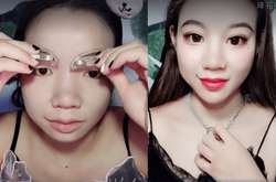 Чудеса макияжа: Китаянка показала, как с помощью косметики превратиться из дурнушки в красавицу