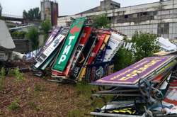 У Києві за місяць демонтували більше тисячі незаконних рекламних носіїв