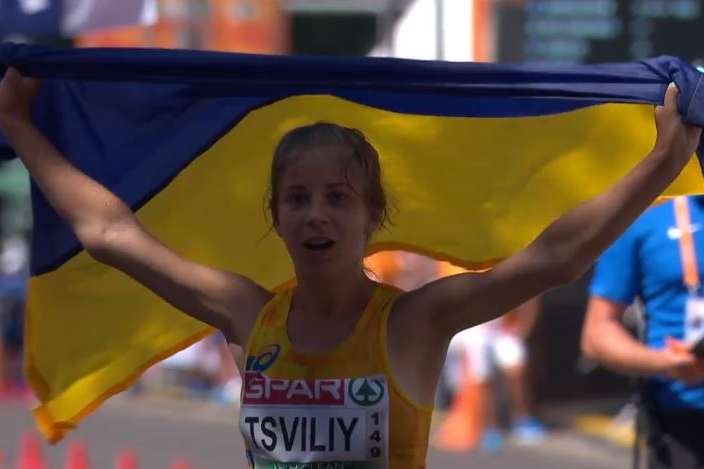 Цвілій стала срібним призером чемпіонату Європи з легкої атлетики і принесла Україні другу медаль