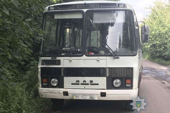 На Київщині поліцейські впіймали п’яного водія автобуса