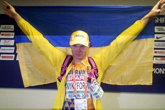 Никифоров зберіг бронзу після перегляду результатів чемпіонату Європи з легкої атлетики