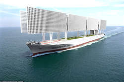 Французские архитекторы предложили проект корабля-тюрьмы (фото)
