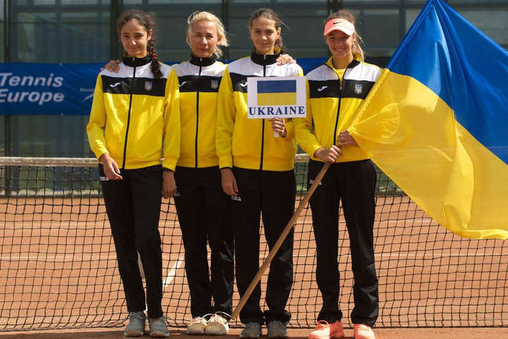 Збірна України з тенісу до 14 років завершила в 1/4 фіналу боротьбу за титул чемпіонок світу