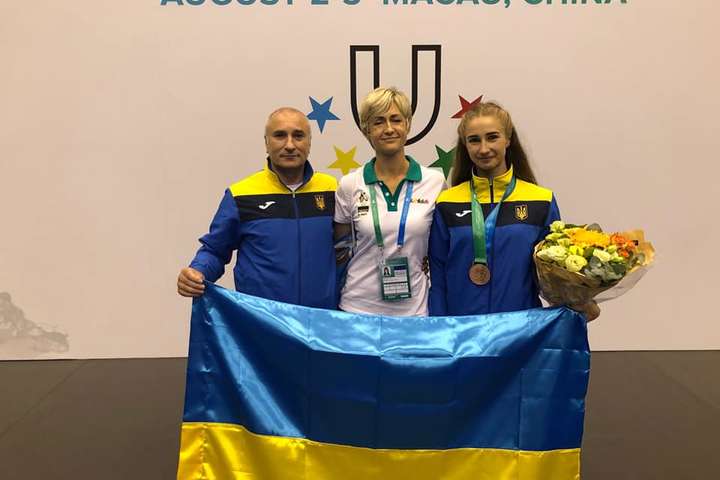 Українка Рябокінь здобула медаль на чемпіонаті світу з ушу серед студентів
