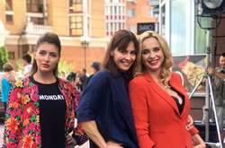 Кадр со съемочной площадки сериала «Криминальный журналист»