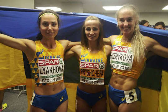 Анна Рижикова здобула срібло у бігу на 400 м на чемпіонаті Європи з легкої атлетики
