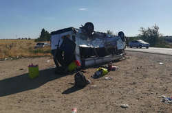 ДТП, в якій у маршрутку в’їхала вантажівка