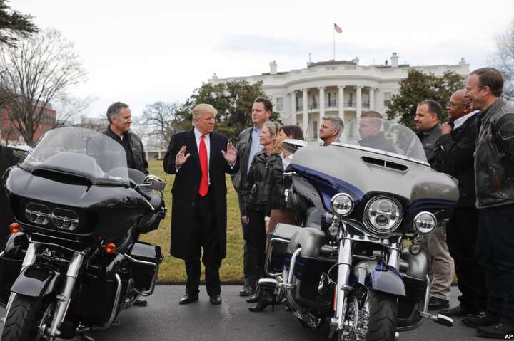 Трамп підтримав бойкот Harley-Davidson