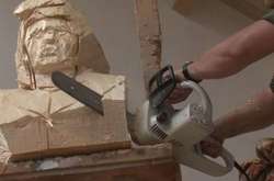 Фантастические работы от настоящего мастера резьбы по дереву, созданные с помощью бензопилы