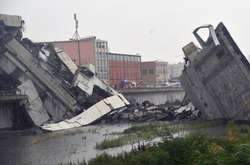 Обвалення мосту в Італії: щонайменше 22 загиблих, пошкоджено газові труби 