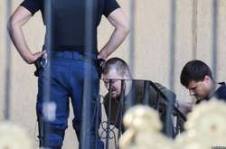  Архівне фото. Засідання у справі «торнадівців» в Оболонському суді, серпень 2016 року 