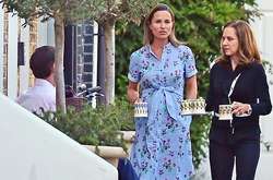 Пиппа Миддлтон впервые замечена в компании свекра, обвиненного в насилии