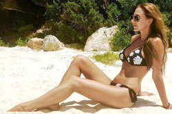 Ефектна дружина капітана «Зорі» Олександра Караваєва, який став героем у матчі з «Брагою» (фотогалерея)