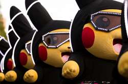 В Японии проходит парад Пикачу. Фотогалерея