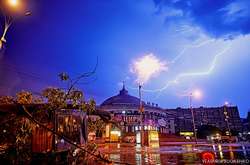 Негода в Києві у ніч на 16 серпня