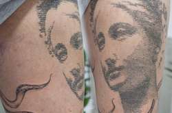 Необычные и оригинальные татуировки в стиле «ASCII»