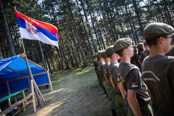 Поліція у Сербії закрила російський військовий табір