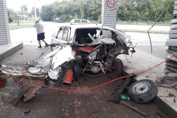 У Тернополі на заправці вибухнув автомобіль