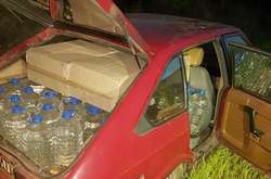 Об’єднані сили виявили на лінії розмежування автівку з контрабандою