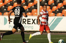  З м'ячем Антон Кіча. Фото: gornyak-sport.net 