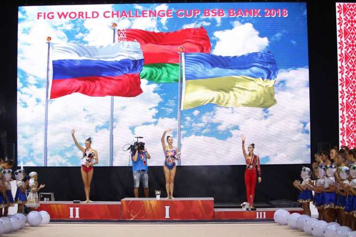 Українка Нікольченко виборола бронзу на Кубку світу з художньої гімнастики в Мінську (відео)