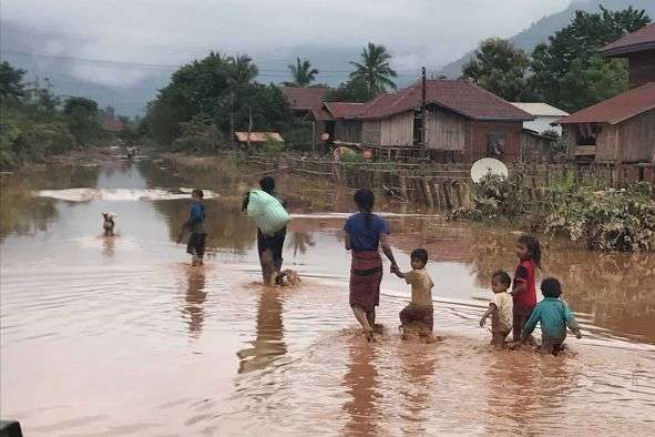 Через повінь у Лаосі загинули щонайменше 46 людей
