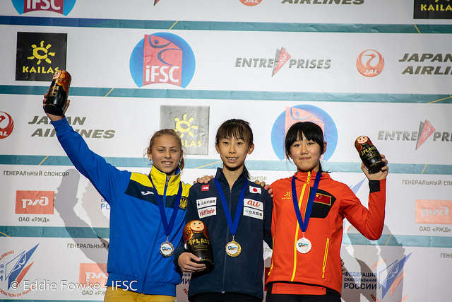 Українка Потапова здобула срібло чемпіонату світу зі скелелазіння серед молоді