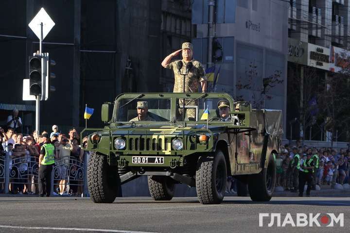 День Независимости Украины: как проходила генеральная репетиция парада на Крещатике