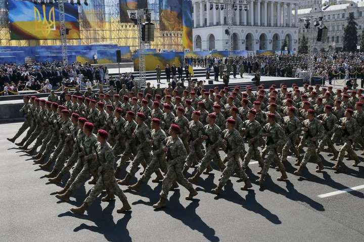 У Києві почався парад до Дня Незалежності