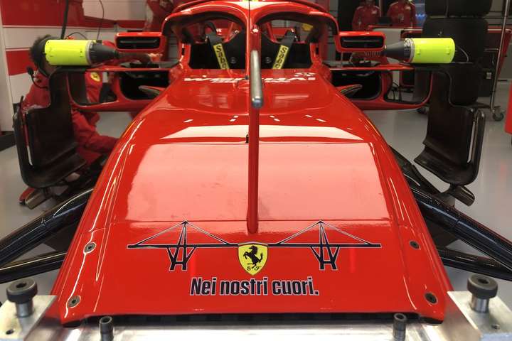 Ferrari вшанує пам'ять жертв трагедії в Генуї
