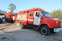 На ринку у Хмельницькому сталася пожежа