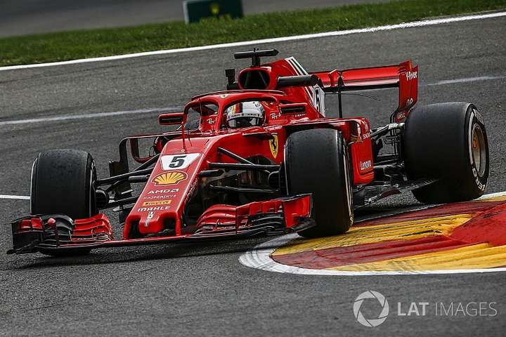 Формула-1. Пілоти Ferrari випередили конкурентів у завершальній практиці Гран Прі Бельгії