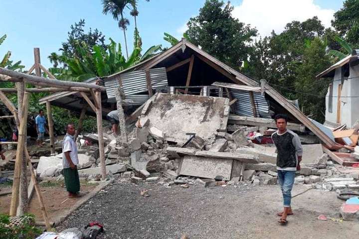 Землетрус на острові Ломбок: кількість загиблих зросла до 563