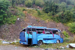 Автобус після ДТП