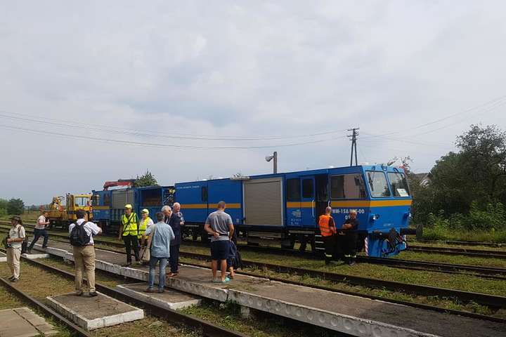 Активісти протестували залізничний маршрут з Перемишля до кордону України