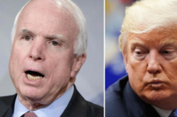  Маккейн и Трамп соперничали и до и во время президентского срока последнего 