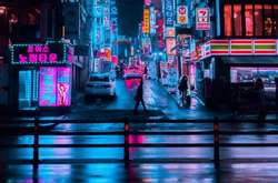 Яркие и креативные снимки из Азии в стиле «киберпанк»