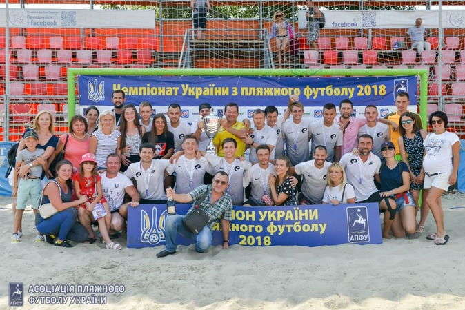 Київський «Євроформат» — п'ятиразовий чемпіон України з пляжного футболу