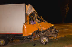  Кабіна «Газелі» виявилася практично повністю знищена 