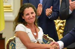 Глава МЗС Канади Христя Фріланд завтра прибуде у Київ 