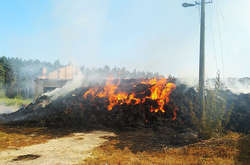 Пожежа на тваринницькій фермі