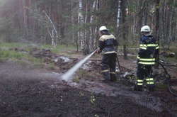 Ліквідація пожежі у зоні відчуження