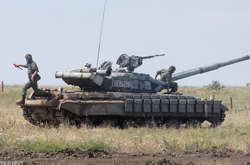  Боевики на стрельбище около Луганска, 11 июля 2018 года 