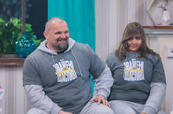 Василий Вирастюк и новая ведущая проекта