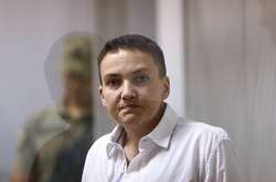 Нардеп Надія Савченко у суді 